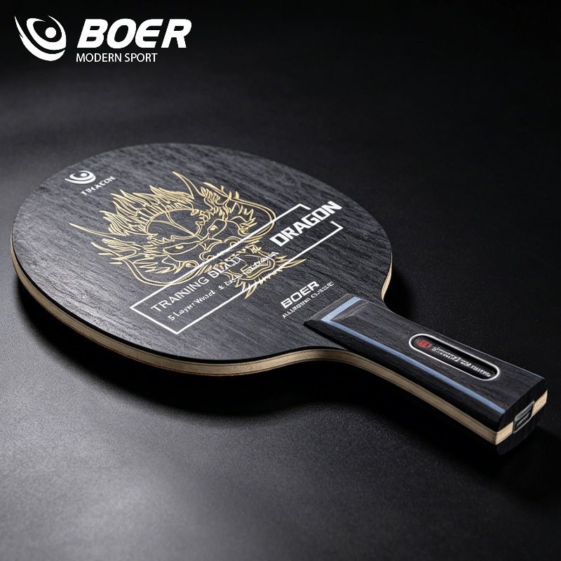 Table Tennis Zhang Jike - BOER DRAGON Tafeltennisbat 5 Hout 2