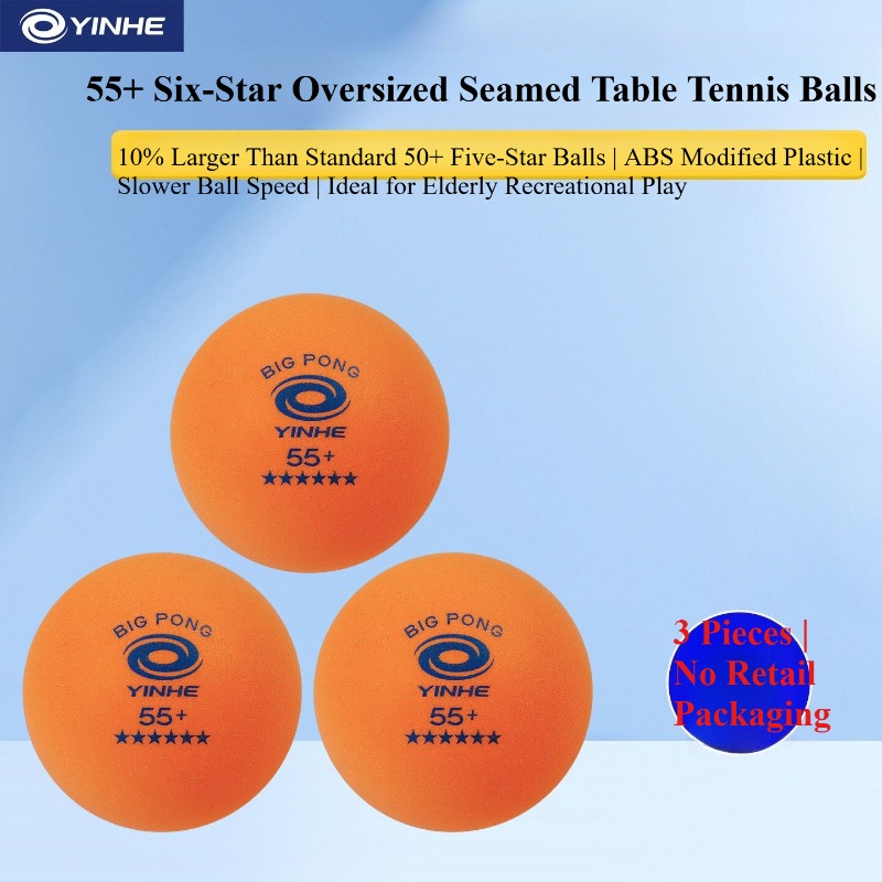 Table Tennis Olympics - YINHE 5/6 Sterren 50+/55+ Mm Tafeltennisballen