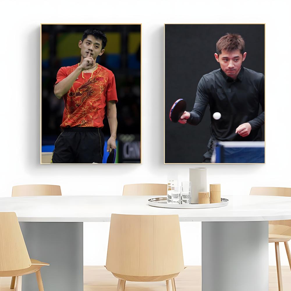tafeltennis Zhang Jike Poster  - Table Tennis Zhang Jike recensie en prijs
