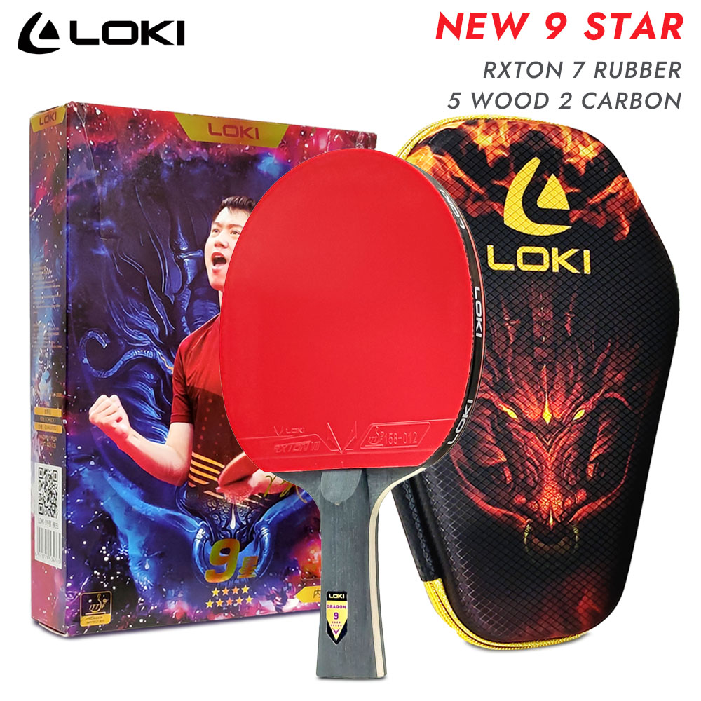 LOKI 9-sterren tafeltennisrack - Table Tennis Zhang Jike recensie en prijs