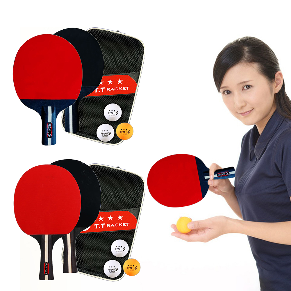 Tafeltennisracket 2 Rackets En - Table Tennis Olympics recensie en prijs